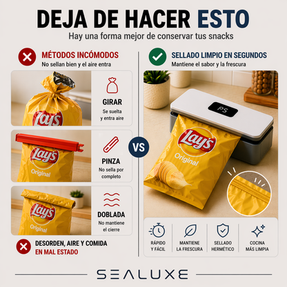 SEALUXE: Selladora de bolsas