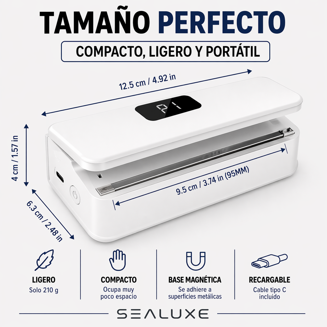 SEALUXE: Selladora de bolsas